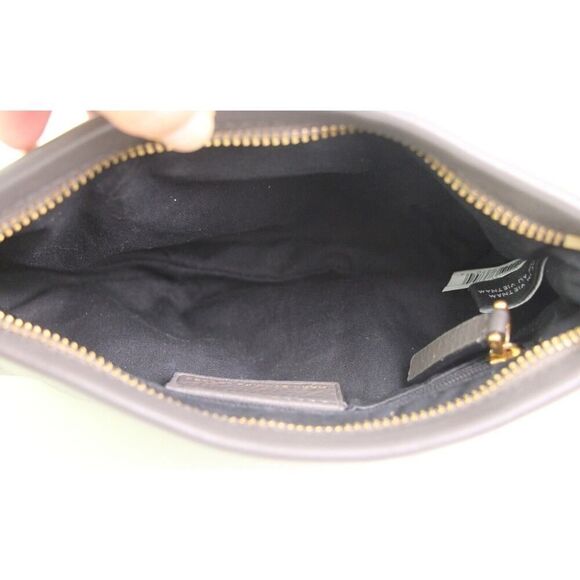 Marc by Marc Jacobs TAUPE BROWN REAL LEATHER X-BODY SHOULDER BAG CLUTCH PURSE - Picture 9 of 16